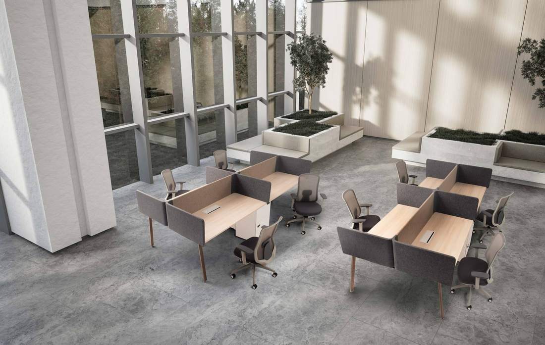 Made-to-order office furniture and panel systems by UA Office in Malaysia