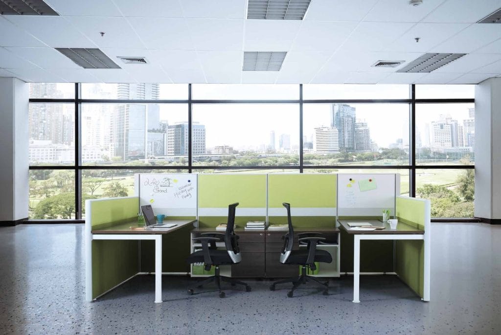 UA60 Block System panel workstations — UA Office